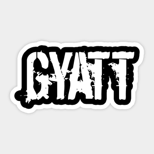 Gyatt Sticker